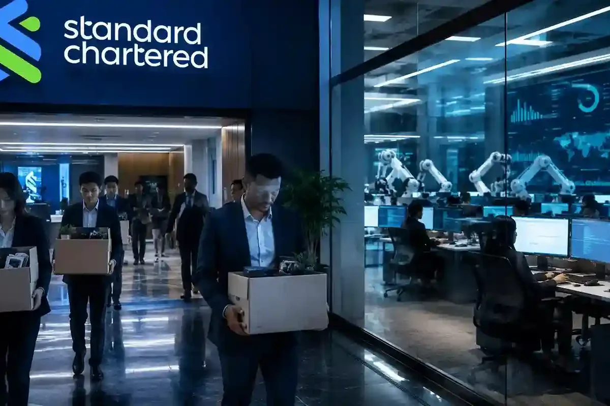 Standard Chartered AI Job Cuts: Bank to Slash 7,800 Roles by 2030