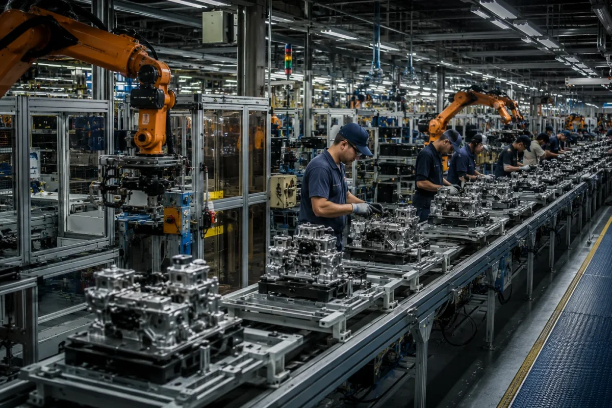 What Do We Call the Series of Workers Working on Products in Flow Production?