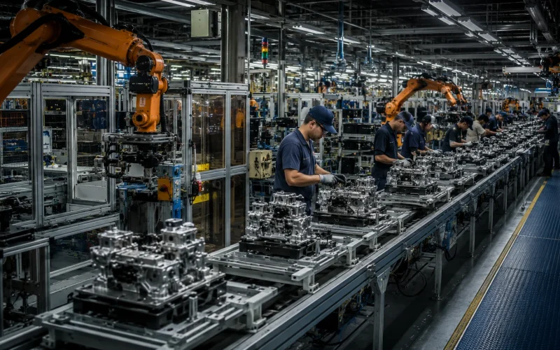 What Do We Call the Series of Workers Working on Products in Flow Production?