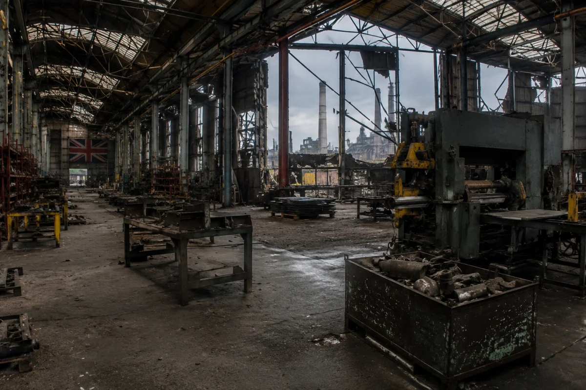 British Manufacturing Deindustrialisation Crisis Raises Bankruptcy Fears