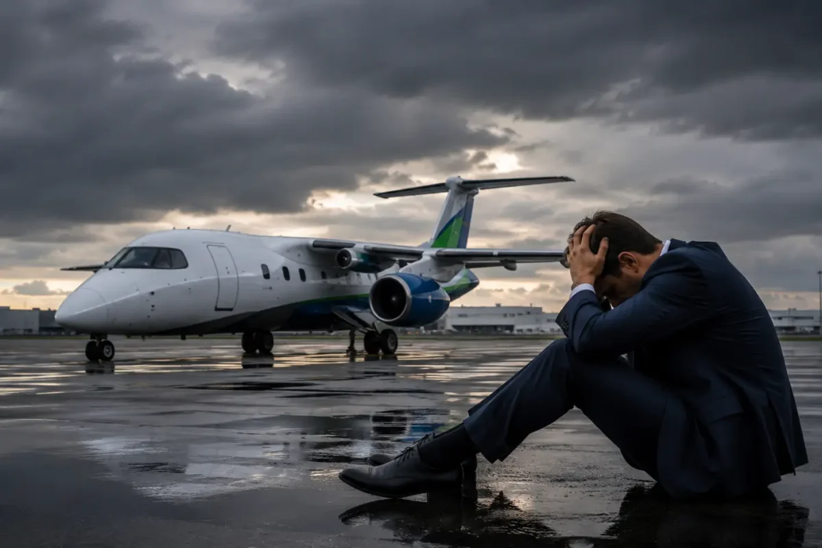 Electric Aviation EcoJet Airlines Collapse Liquidation After £20M Funding Failure