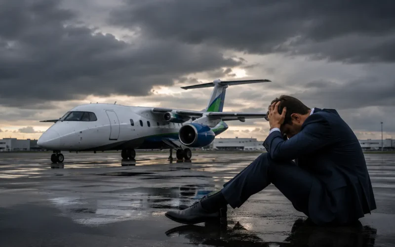 Electric Aviation EcoJet Airlines Collapse Liquidation After £20M Funding Failure