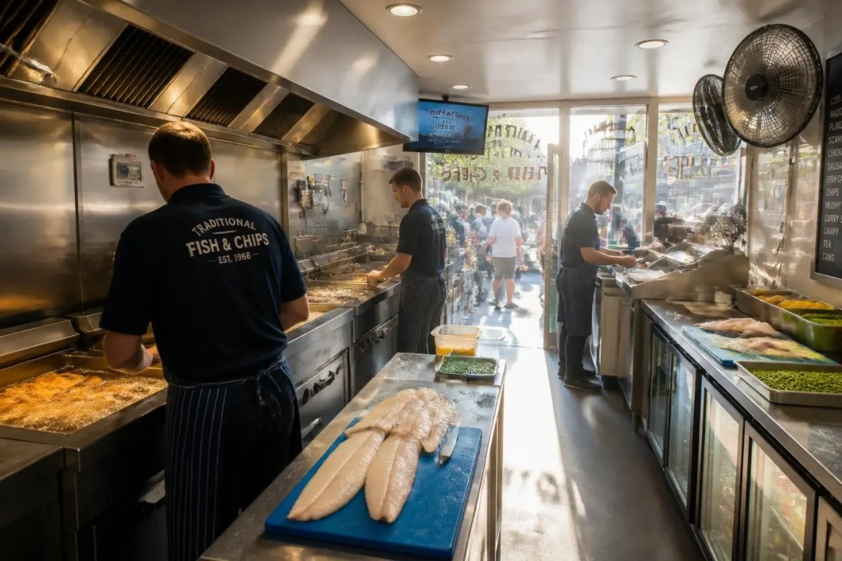 Heatwave Impact on UK Chippies: Rising Costs and Staff Pressure