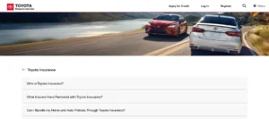 Toyota Motor Insurance